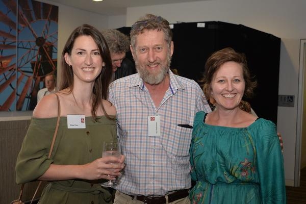 Guests – Elisa Rose & Ian Osterman (Mt Barker Courier) with Tricia Watkinson (News Corp)
