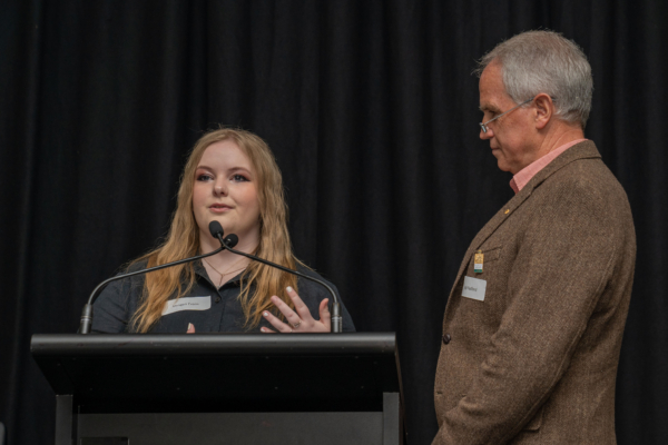 Country Press SA Young Journalist of the Year Imogen Evans from the Gawler Bunyip.