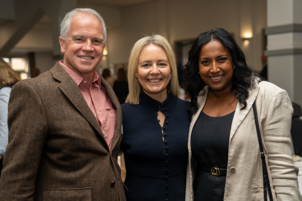 RMC SA/NT President Leigh Radford, Stock Journal alumni Jessica Adamson and Roshni Harding, advisor to the South Australian Minister for Primary Industries.