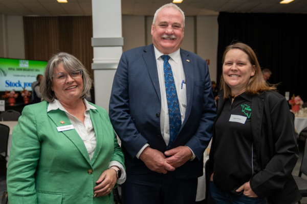 Robyn Verrall, Keith, Member for Hammond Adrian Pederick and Alison Amber, SADA.