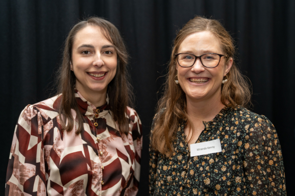 Former Stock Journal editors Jacinta Rose and Miranda Kenny.