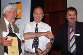 Dick James inducted as a Rural Media Icon